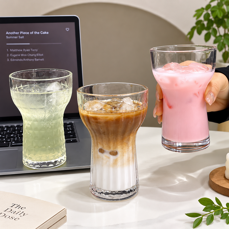 Crystal Curve Drinking Glass