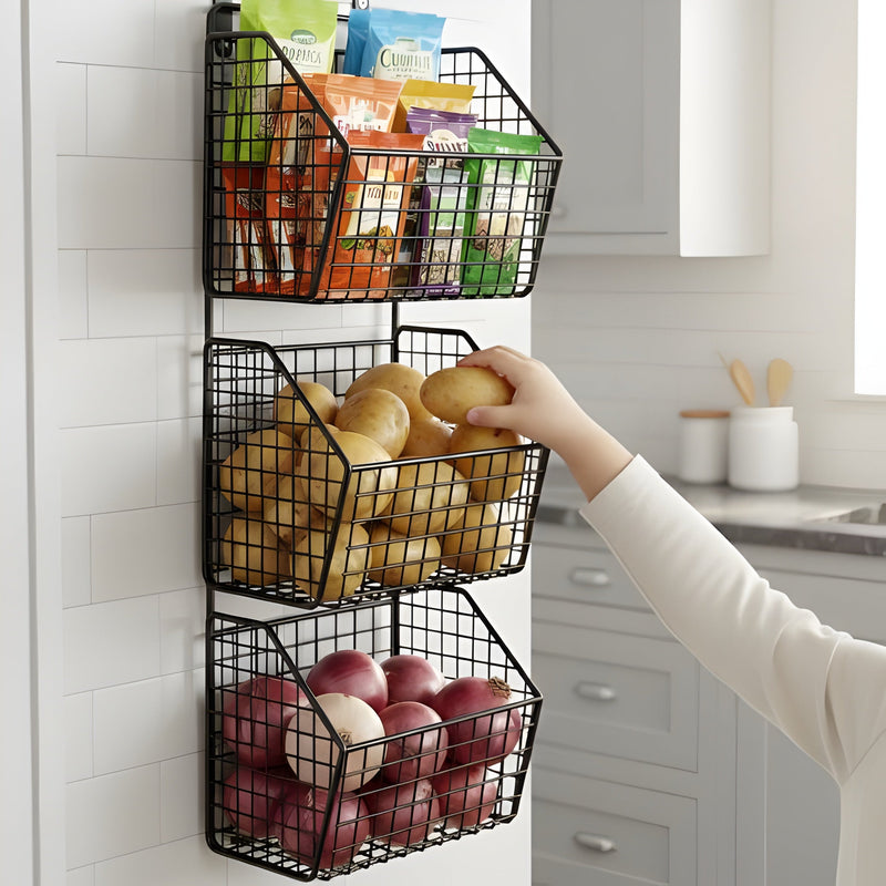 Wall-Mounted Storage Organizer