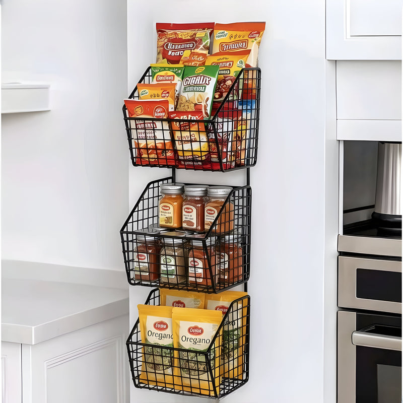 Wall-Mounted Storage Organizer