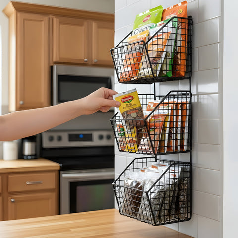 Wall-Mounted Storage Organizer