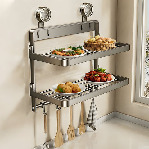 Double Layer Kitchen Storage Rack
