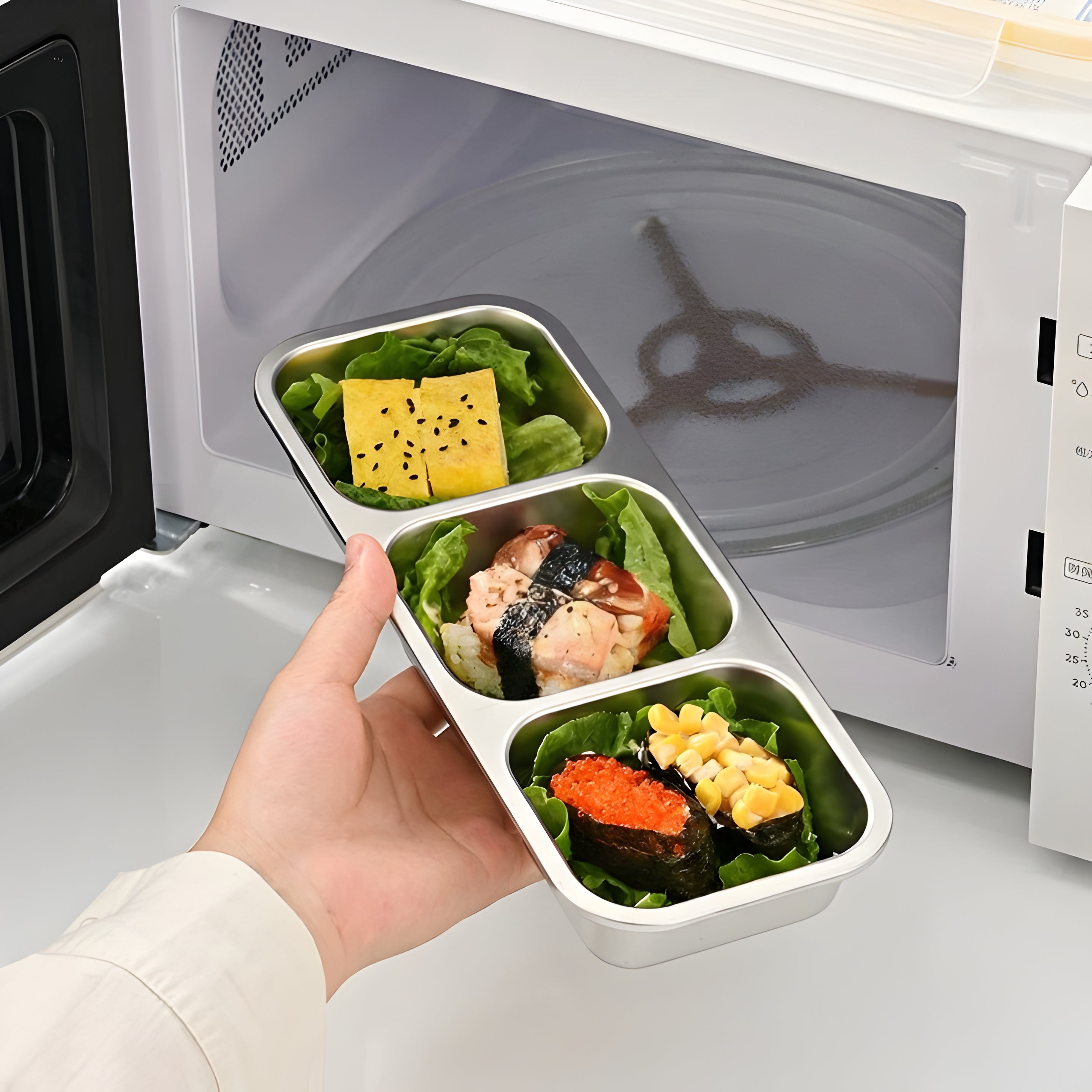 Stackable Bento Box – Premium Stainless Steel Inner Tray