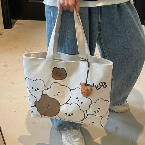 Bear tote bag