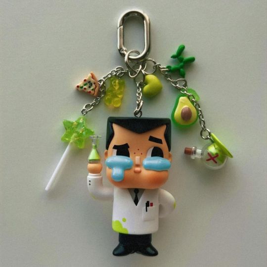 Powerpuff Girls Keychain – Vibrant Cartoon Aesthetic