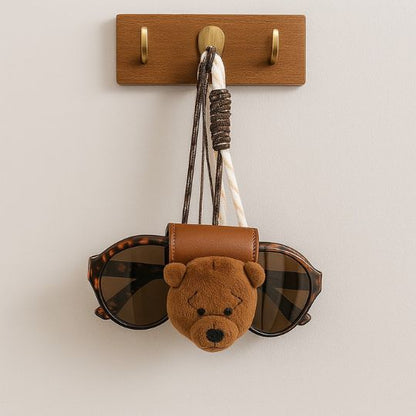 Bear sunglasses holder