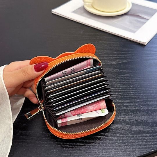 Elephant Face Card Wallet