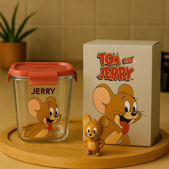 Tom & Jerry Glass Jars – Perfect for Gifting