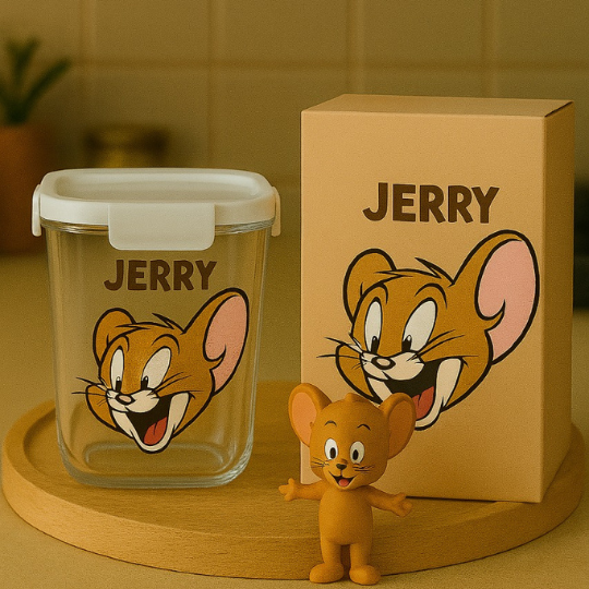 Tom & Jerry Glass Jars – Airtight &amp; Fresh