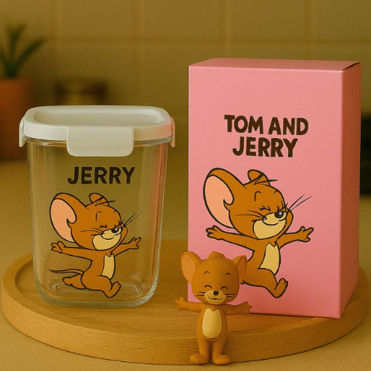Tom & Jerry Glass Jars – Safe &amp; Non-Toxic
