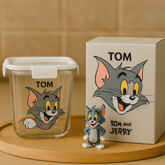 Tom & Jerry Glass Jars – Premium Glass Quality