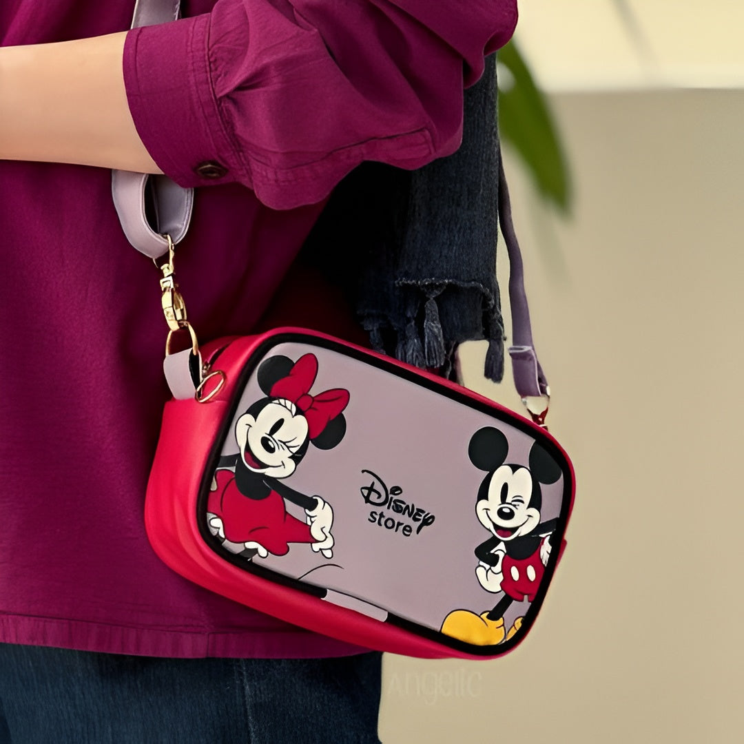 Mickey & Minnie Shoulder Bag – Adjustable Strap