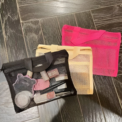 Mesh Cosmetic Handbag