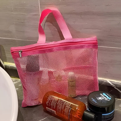 Mesh Cosmetic Handbag