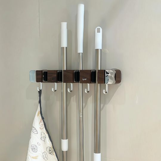 Wall Mounted Broom Holder