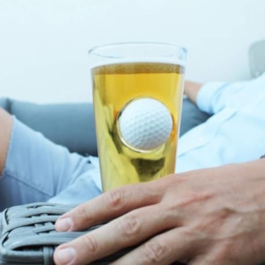 Golf Ball Glass