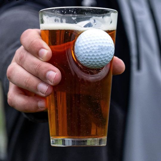 Golf Ball Glass