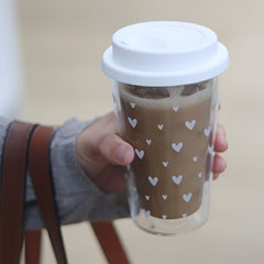 Glass Cup With Lid