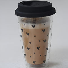 Glass Cup With Lid