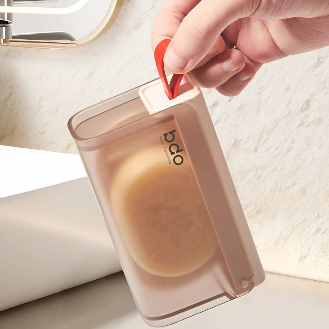 Portable Soap Box With Lid