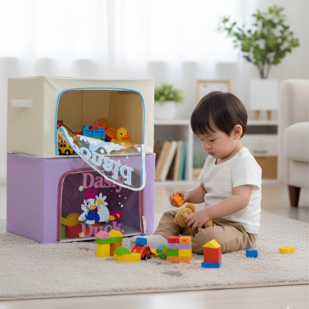 Disney Clothing Storage Box – Perfect for Kids’ Rooms, Nurseries &amp; Play Areas