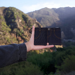 Mini Jeans Wallet