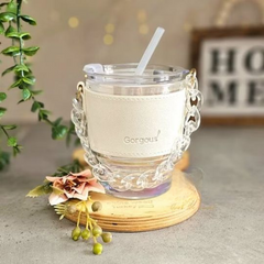 Portable Cup With Chain Handle