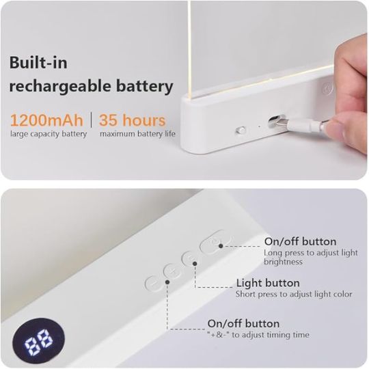 Portable Bookmark Light