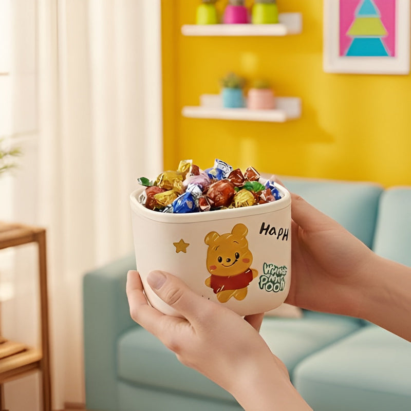 Cute Pooh Organizer Box