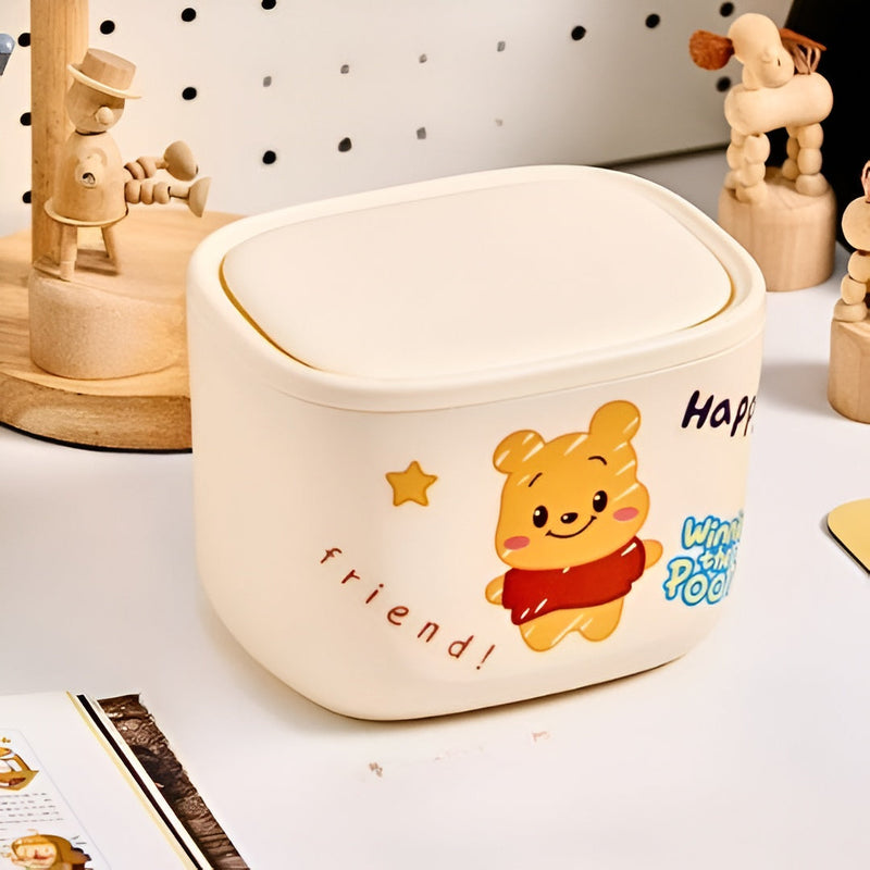 Cute Pooh Organizer Box