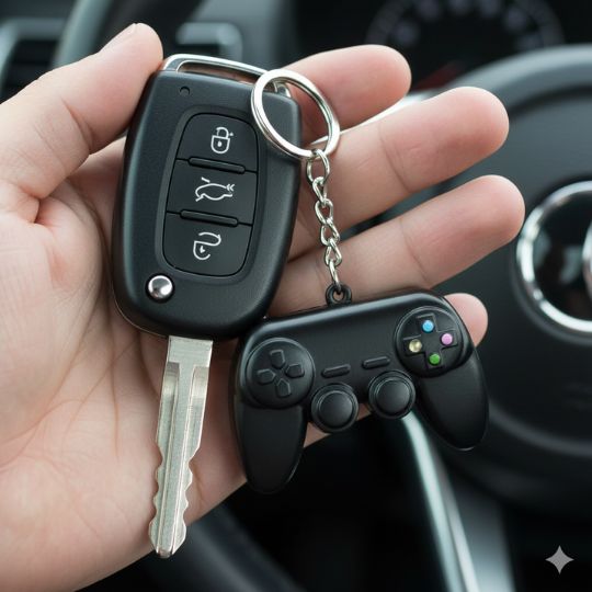 Gamepad Keychain