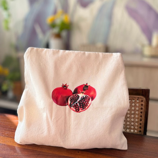 Reusable fabric fruit organiser bags