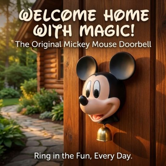 Mickey Mouse Doorbell – Kid-Friendly Appeal