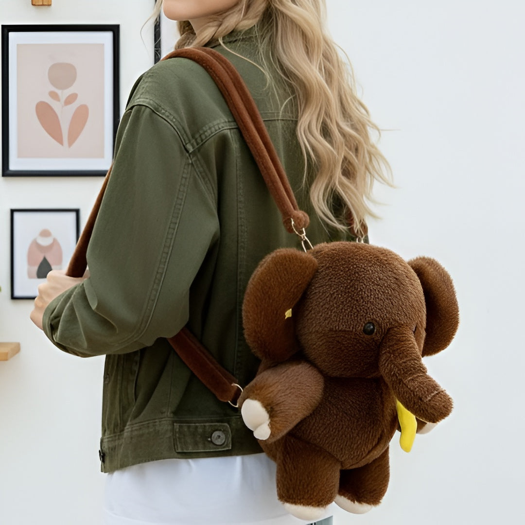 Plush Elephant Backpack – Ideal Gift Choice