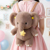 Plush Elephant Backpack