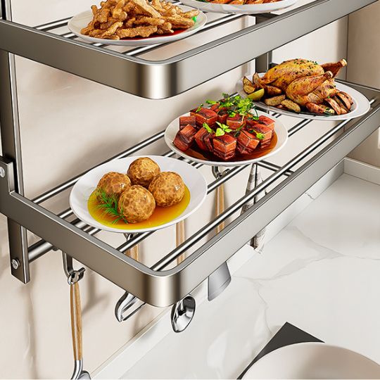 Double Layer Kitchen Storage Rack