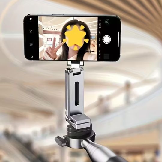 Foldable Magnetic Phone Holder – Adjustable Viewing Angle