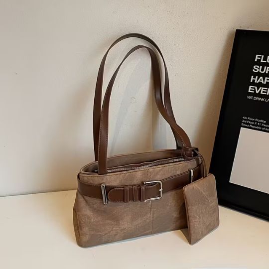 Vintage Style Crossbody Bag
