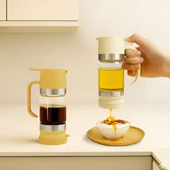 Clear Glass Honey Dispenser