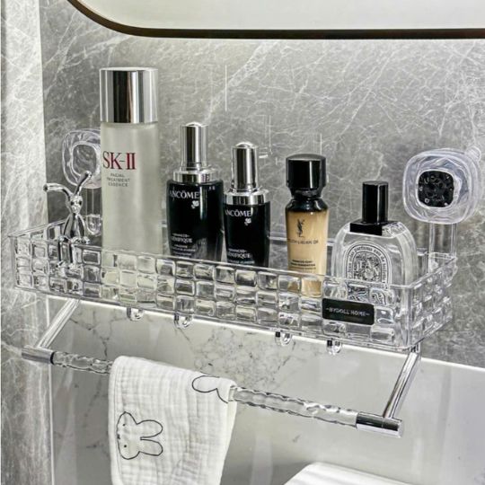 Luxurious Bathroom Storage Rack