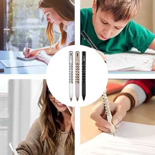 Geometric Crinkle Fidget Pen