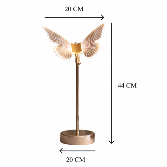Elegant Butterfly LED Lamp