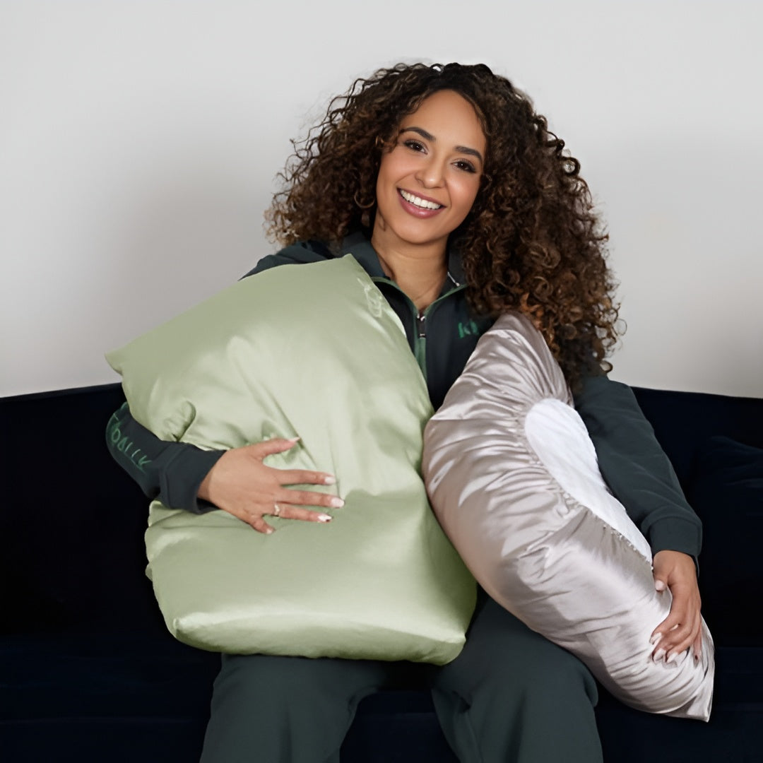 Silk Touch Pillow Cover – 2-in-1 Design