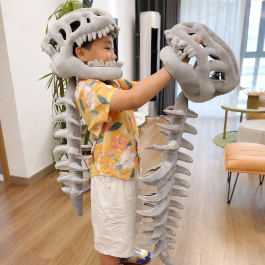 Dinosaur Spine Plush Costume – Unique T-Rex Dinosaur Design