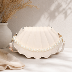 Seashell Pearl Crossbody Bag