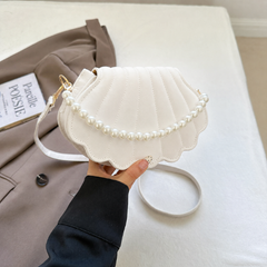 Seashell Pearl Crossbody Bag