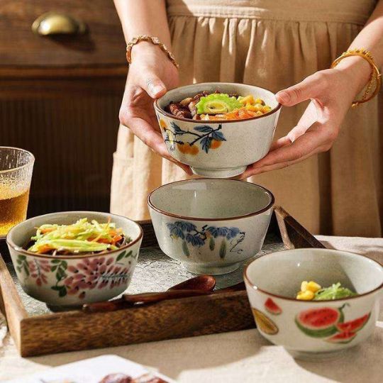 Vintage Ceramic Bowls – Multi-Purpose Bowl Set