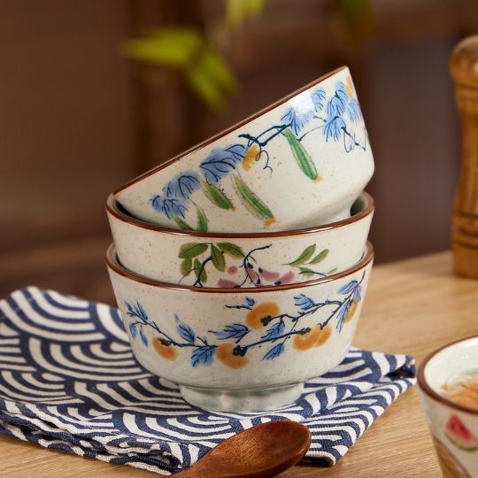 Vintage Ceramic Bowls – Easy to Clean Surface