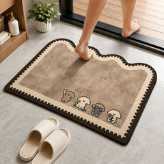Cartoon Absorbent Mat