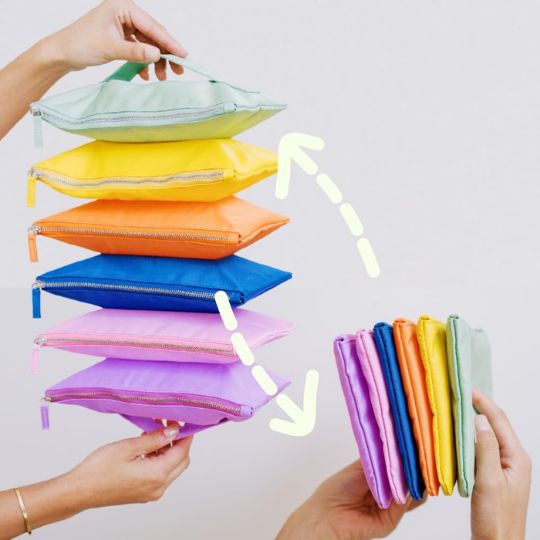 6-in-1 Travel Cosmetic Pouch