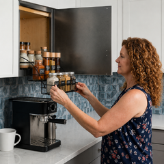 Pull-Out Cabinet Spice Rack